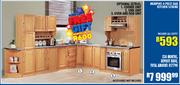 Memphis 4 Piece Oak Kitchen Scheme