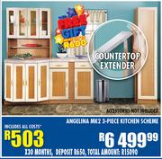 Angelina MK2 3 Piece Kitchen Scheme