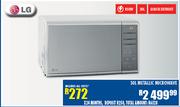 LG 30Ltr Metallic Microwave