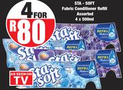 Sta-Soft Fabric Conditioner Refill Assorted-For 4 x 500ml