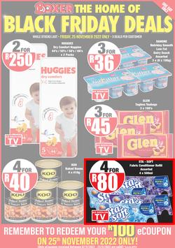 Boxer Super Stores Limpopo & Mpumalanga : Black Friday Deals (25 November 2022 Only), page 1