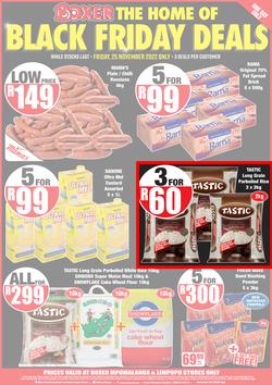 Boxer Super Stores Limpopo & Mpumalanga : Black Friday Deals (25 November 2022 Only), page 2