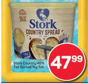 Stork Country 40% Fat Spread Tub-1Kg