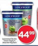 Lancewood Double Cream Yoghurt Assorted-1Kg Each