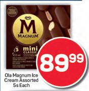 Ola Magnum Ice Cream Assorted-5s Each