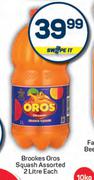 Brookes Oros Squash Assorted-2L Each