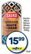 Sasko More Slices White Bread-700g