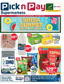 Pick n Pay Eastern Cape : Shisa Summer (22 September - 06 October 2025)