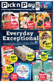 Pick n Pay Eastern Cape : Everyday Exceptional (08 August - 23 August 2022)