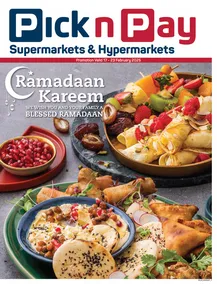 Pick n Pay Eastern Cape : Ramadaan Specials (17 February - 23 February 2025)