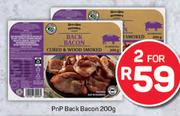 PNP Back Bacon-For 2 x 200g