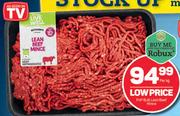 PnP Bulk Lean Beef Mince-Per Kg