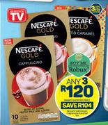 Nescafe Gold Instant Cappuccino Assorted-Any 3 x 10s