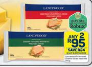 Lancewood Processed Cheese Slices Assorted-Any 2 x 350g