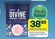 Danone Divine Double Cream Yoghurt Assorted-1Kg Each