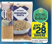 No Name Macaroni Or Spaghetti-Any 2 x 500g