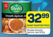 Rhodes Smooth Apricot Jam-900g