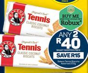 Bakers Tennis Biscuits Assorted-For Any 2 x 200g