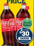 Coca-Coala (Original Taste) Less Sugar-For 2 x 1.5Litre