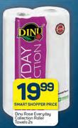 DinuRose Everyday Collection Roller Towels-2's Pack