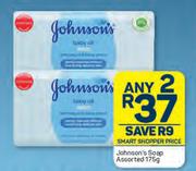 Johnson's Soap Assorted-For Any 2 x 175g