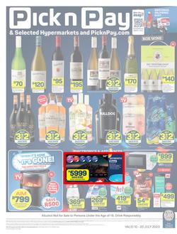 Pick n Pay Gauteng, Free State, North West, Mpumalanga, Limpopo & Northern Cape : Birthday Trolley Top-Up (10 July - 20 July 2023), page 8
