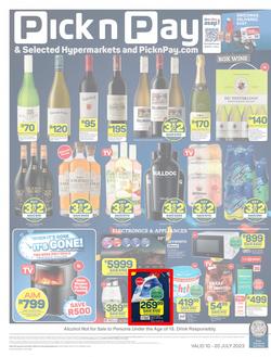 Pick n Pay Gauteng, Free State, North West, Mpumalanga, Limpopo & Northern Cape : Birthday Trolley Top-Up (10 July - 20 July 2023), page 8