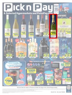 Pick n Pay Gauteng, Free State, North West, Mpumalanga, Limpopo & Northern Cape : Birthday Trolley Top-Up (10 July - 20 July 2023), page 8