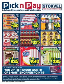 Pick n Pay Gauteng, Free State, North West, Mpumalanga, Limpopo and Northern Cape : Stokvel (13 November - 24 December 2023)