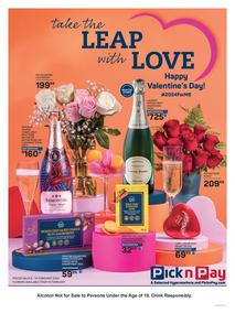 Pick n Pay : Valentines Day Specials (08 February - 14 February 2024)