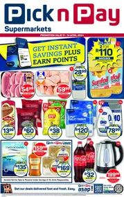 Pick n Pay Gauteng, Free State, North West, Mpumalanga, Limpopo and Northern Cape : Specials (11 April - 14 April 2024)