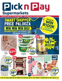 Pick n Pay Gauteng, Free State, North West, Mpumalanga, Limpopo & Northern Cape : Specials (10 February - 23 February 2025)