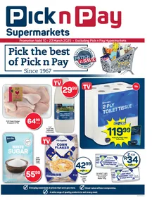 Pick n Pay Gauteng, Free State, North West, Mpumalanga, Limpopo & Northern Cape : Specials (10 March - 23 March 2025)