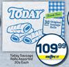 Today Sausage Rolls Assorted-30s Each