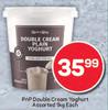 PnP Double Cream Yoghurt Assorted-1Kg Each