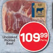 Uncooked Pickled Beef-Per Kg
