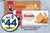Bakers Tennis Biscuits Assorted-Any 2 x 200g