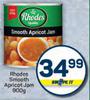 Rhodes Smooth Apricot Jam-900g