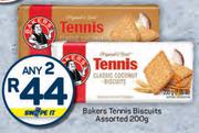 Bakers Tennis Biscuits Assorted-Any 2 x 200g