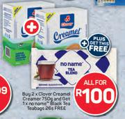 2 x Clover Creamel Creamer-750g