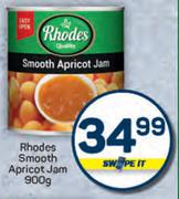 Rhodes Smooth Apricot Jam-900g