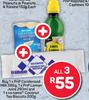 1xPnP Condensed Milk 385g,1xPnP Lemon Juice 250ml & 1xNo Name Coconut Tea Biscuits 200g-For 3