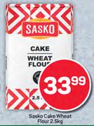 Sasko Cake Wheat Flour-2.5Kg
