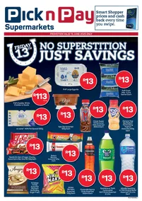 Pick n Pay Gauteng, North West, Free State, Mpumalanga, Limpopo, Northern Cape : No Superstitions Just Savings (13 June 2025 Only!)