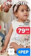 Character Rompers Newborn, 12-18 Months-Each