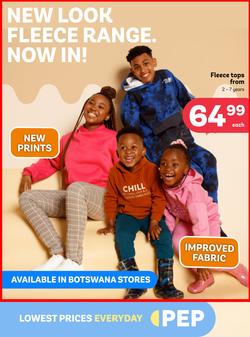PEP Botswana : New Look Fleece Range (27 March - 07 April 2024), page 1