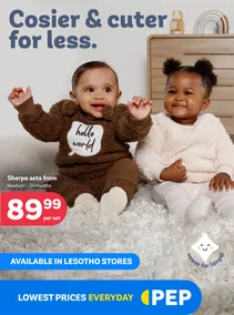 PEP Lesotho : Cosier & Cuter For Less (25 April - 23 May 2024)