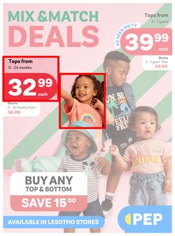 PEP Lesotho : Mix & Match Deals (27 November - 25 December 2023), page 1
