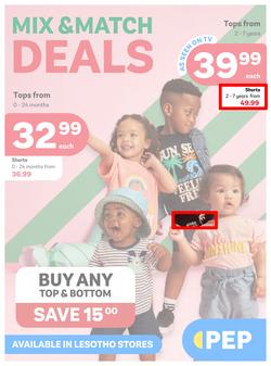PEP Lesotho : Mix & Match Deals (27 November - 25 December 2023), page 1