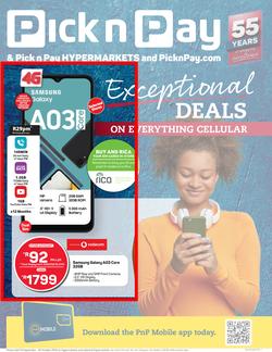 Pick n Pay : Cellular (19 September - 30 October 2022), page 1